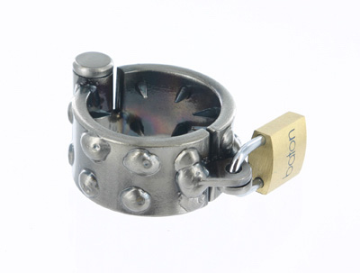 Kalis Teeth Spiked Chastity Device - (2 Rows) 1.5 Inch