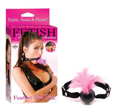 Fetish Fantasy Feather Ball Gag