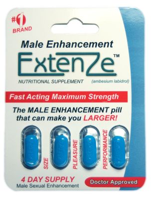 ExtenZe 4 Tab Blister Pack
