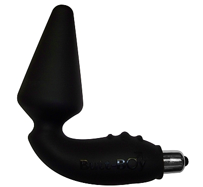Butt-Boy Vibrating Plug - Black