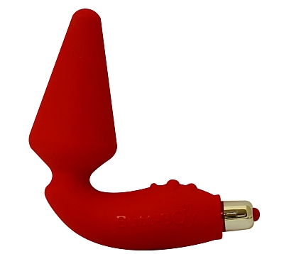 Butt-Boy Vibrating Plug - Red