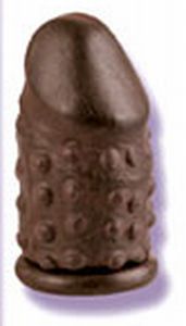 California Exotic Latex Extension 3 Inch Nubby Brown