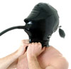 Inflatable Rubber Hood and Gag