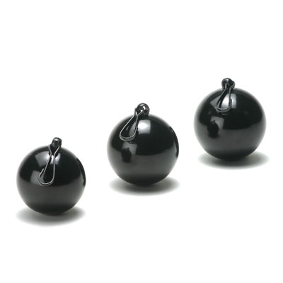 Black Steel Ball Weights
