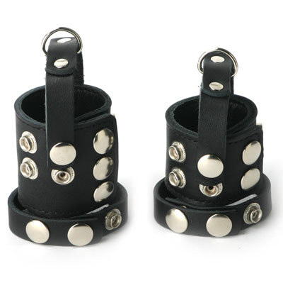 Strict Leather Cock Strap and Ball Stretcher