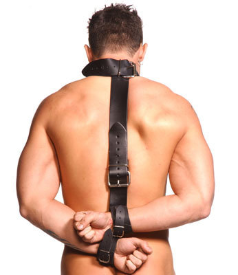 Strict Leather Neck-Wrist Restraint