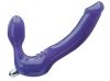 The FeelDoe Vibrating Silicone Harness Dildo