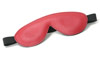 Strict Leather Red and Black Padded Blindfold