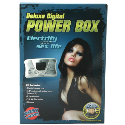 Zeus Electrosex Deluxe Digital Power Box