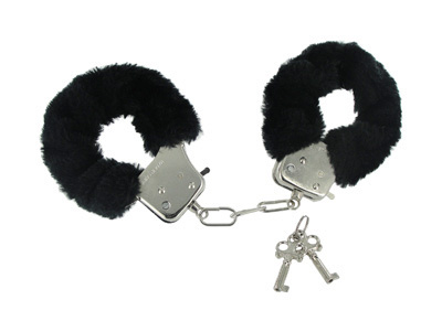 Black Fuzzy KinkKuffs