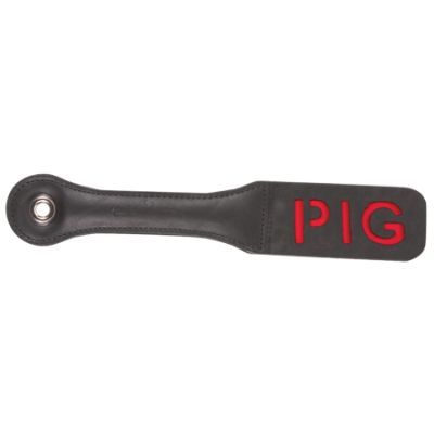 Pig Leather Impression Paddle