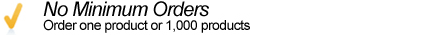No Minimum Orders on Sex Toys