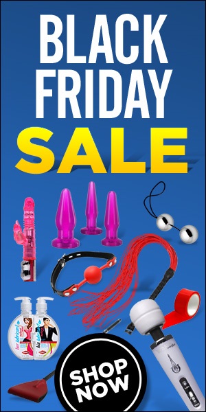 Use this Free 300 x 600 web banner to promote your own Black Friday Sale!