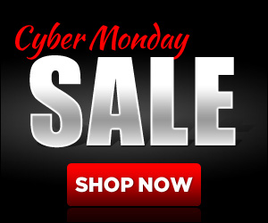 Use this Free 320 x 250 web banner to promote your own Cyber Monday Sale!