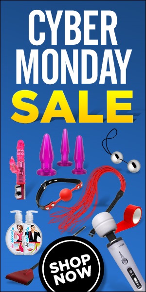 Use this Free 300 x 600 web banner to promote your own Cyber Monday Sale!