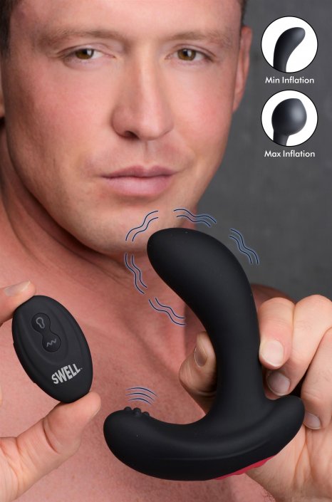 vibrating anal toys for men Wireless Remote Butt Plug Wiggle Prostate Massager Anal Vibrator Male –  Honeyloveyou main image 1
