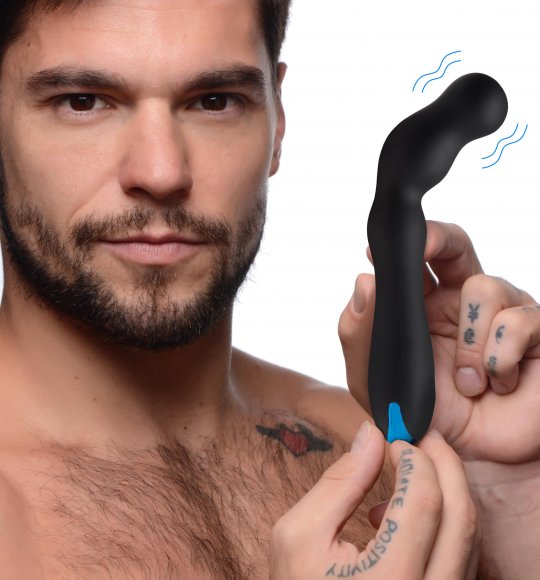 12X Silicone Beaded Prostate Vibrator: Sex Toy Distributing