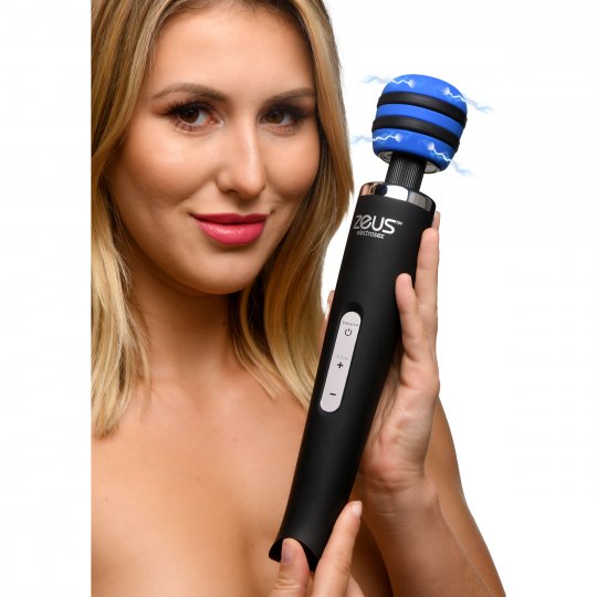 Blue-Arc E-Stim Vibrating Wand: Sex Toy Distributing