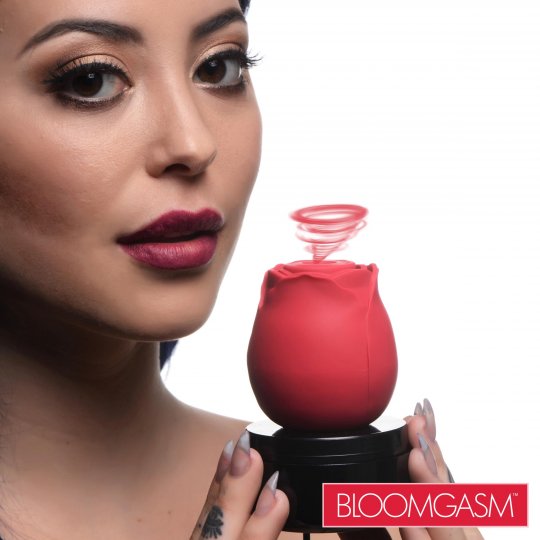 rose miniatures toy soldiers Bloomgasm Wild Rose 10X Suction Clit Stimulator main image 0