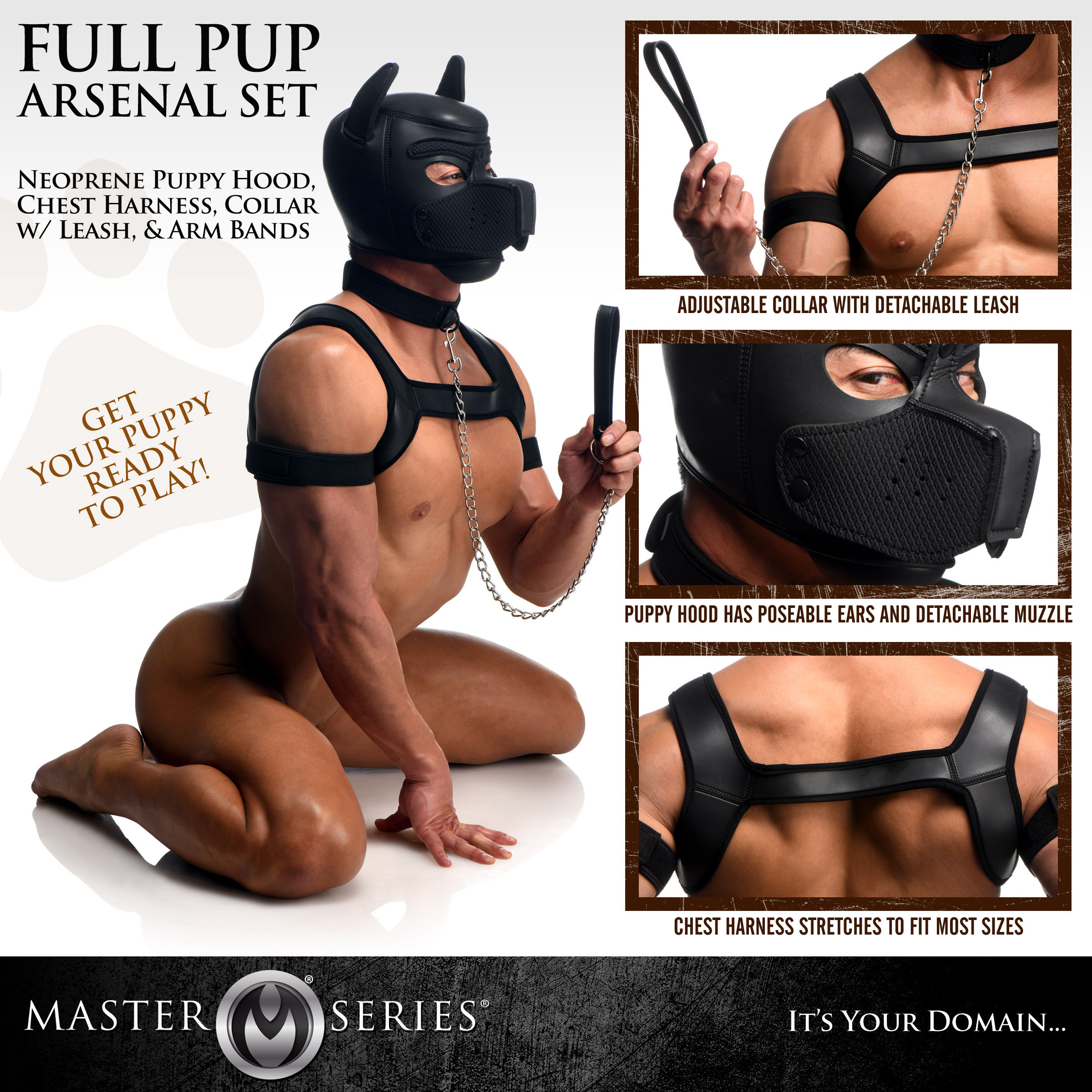 Full Pup Arsenal Set: Sex Toy Distributing