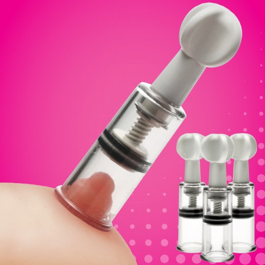 Max Twist Clit and Nipple Triple Sucker Set: Sex Toy Distributing