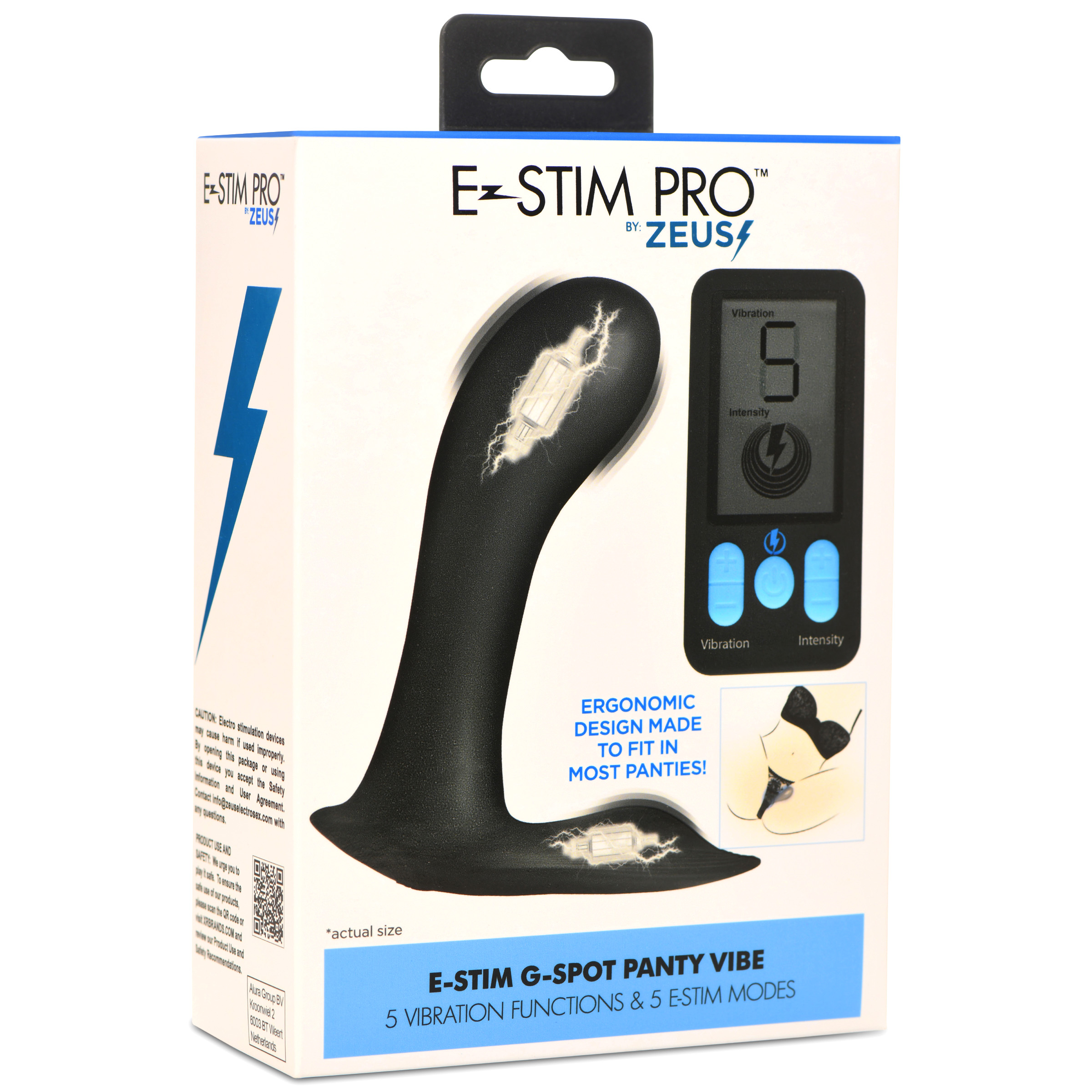 E-Stim G-Spot Silicone Panty Vibe by Jouets