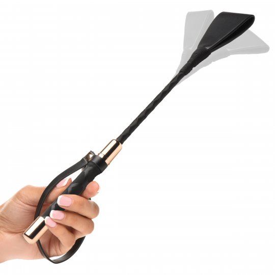 what is a crop sex toy Sex & Mischief 2-in-1 Feather Tickler Riding Crop main image 1