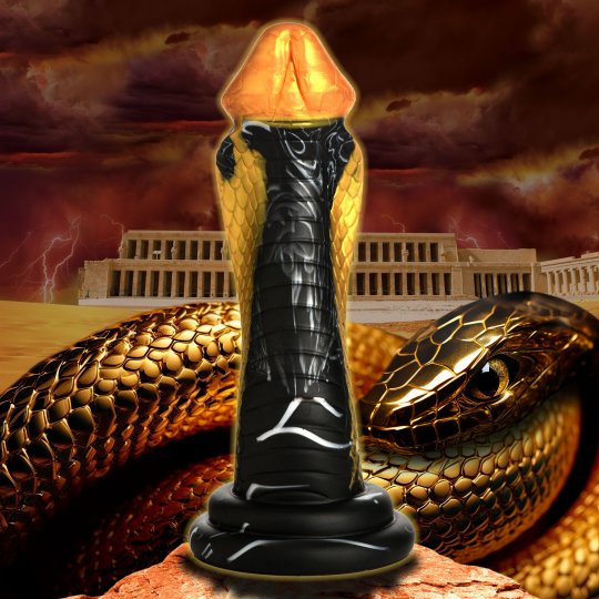 Golden Mamba Silicone Dildo: Sex Toy Distributing