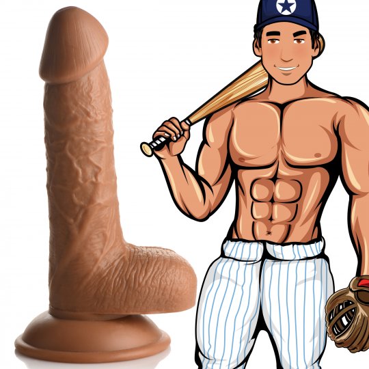 Baseball Brian 7 Inch Dildo: Sex Toy Distributing
