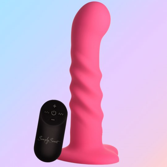 pink dildo with vibrator CalExotics Enchanted Embrace Pink Rabbit Vibrator main image 0