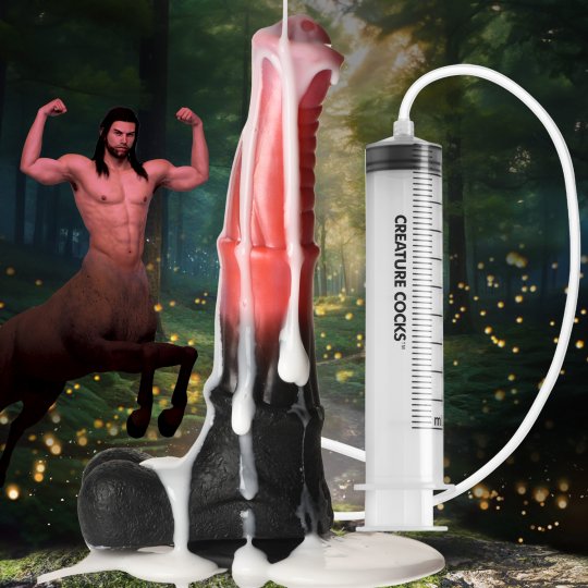 Centaur Explosion Squirting Silicone Dildo: Sex Toy Distributing