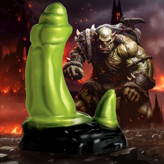 Orc Silicone Dildo: Sex Toy Distributing