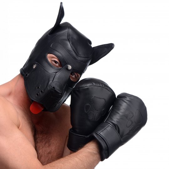 Strict Leather Padded Puppy Mitts: Sex Toy Distributing Strict Leather Padded Puppy Mitts: Sex Toy Distributing