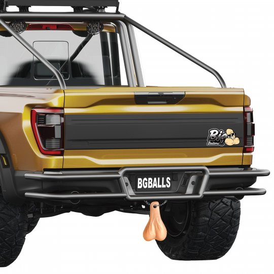 Truck Nuts - Light: Sex Toy Distributing Truck Nuts - Light: Sex Toy Distributing