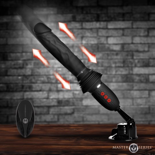 Ultimate Power Pounder Vibrating & Thrusting Silicone Dildo w/ Remote: Sex  Toy Distributing