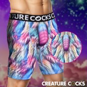 Creature Wear Mystique Unicorn Boxer Shorts - X-Large
