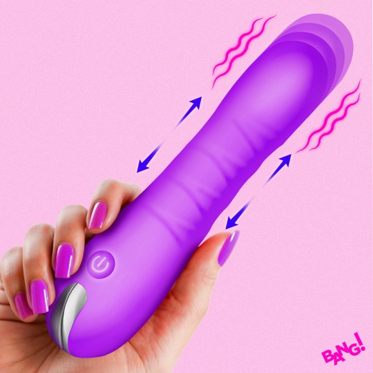 New Thrusting Silicone Dildo