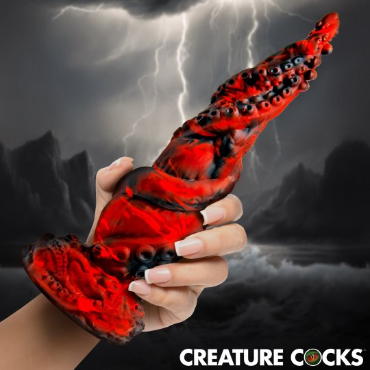 Kraken Spawn Tentacle Silicone Dildo: Sex Toy Distributing Kraken Spawn Tentacle Silicone Dildo: Sex Toy Distributing