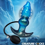 Blizzard Inflatable Silicone Anal Plug