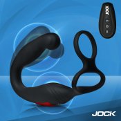 Axis Gyrating Prostate Vibrator with C-Ring