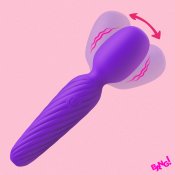Flexible Silicone Wand - Purple