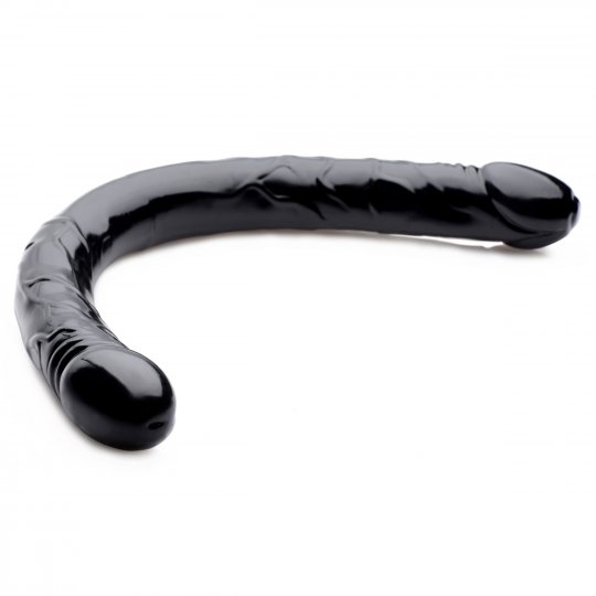 Double Ended Black Dildo: Sex Toy Distributing Double Ended Black Dildo: Sex Toy Distributing