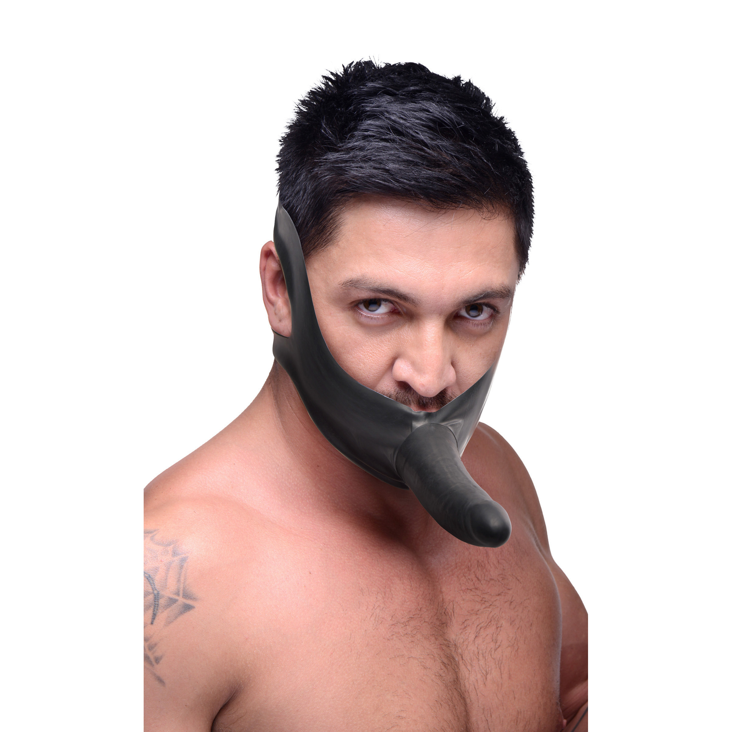 Dildo chin strap