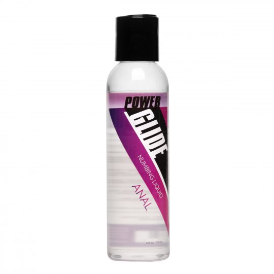 Power Glide Anal Numbing Personal Lubricant- 4 oz: Sex Toy Distributing