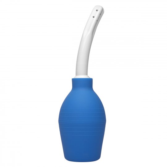 Blue Douche and Enema Flush Bulb: Sex Toy Distributing