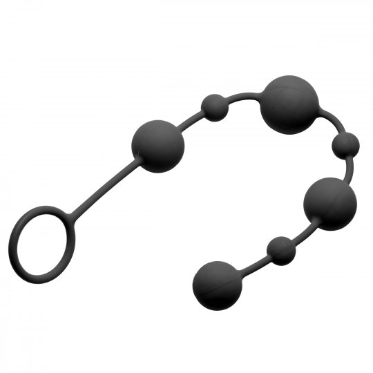 Linger Graduated Silicone Anal Beads: Sex Toy Distributing