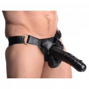 Infiltrator Hollow Strap-On with 10 Inch Dildo