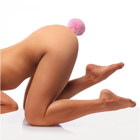 Fluffy Bunny Tail Anal Plug: Sex Toy Distributing