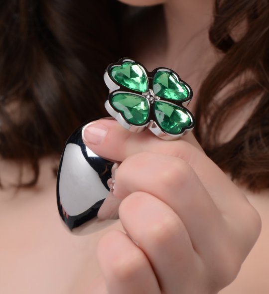 gem anal plug Lucky Clover Gem Anal Plug