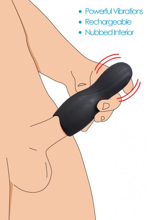 Vibrating Rechargeable Penis Pleaser: Sex Toy Distributing